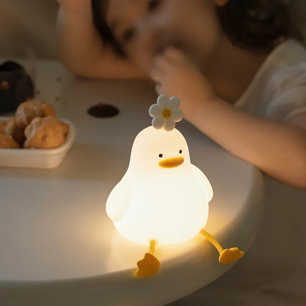 Ducky LED Nachtlampje | Zacht en Rustgevend Licht