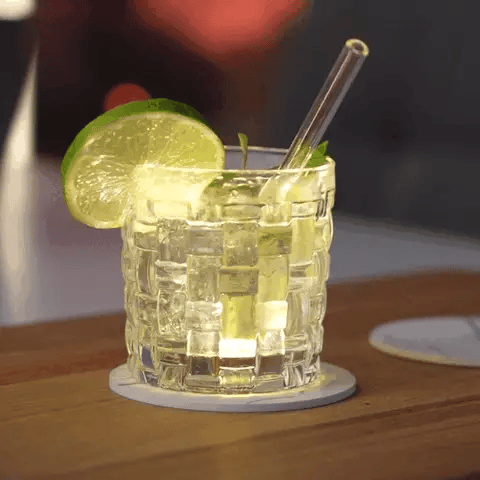 Sottobicchieri a LED per bevande | Illuminazione colorata