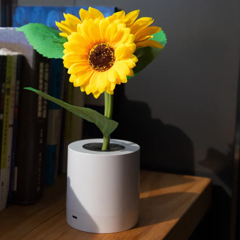 LED Zonnebloemlamp | Breng Vreugde in Elke Kamer! 🌻✨