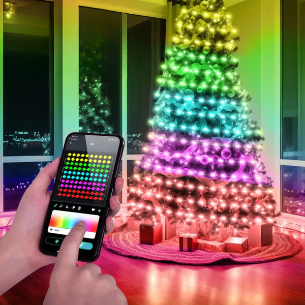 Slimme LED Kerstverlichting | Bedienen via App
